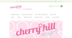 Desktop Screenshot of cherryhilldesigns.com